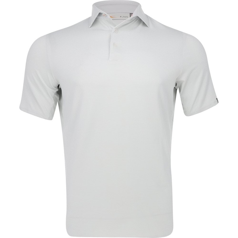 Soren Stripe Polo|White/Alloy|Small|Medium|Large|X-Large