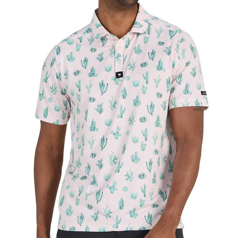 Thorn In Your Side Polo|Peach/Green|Small|Medium|Large|X-Large|XX-Large