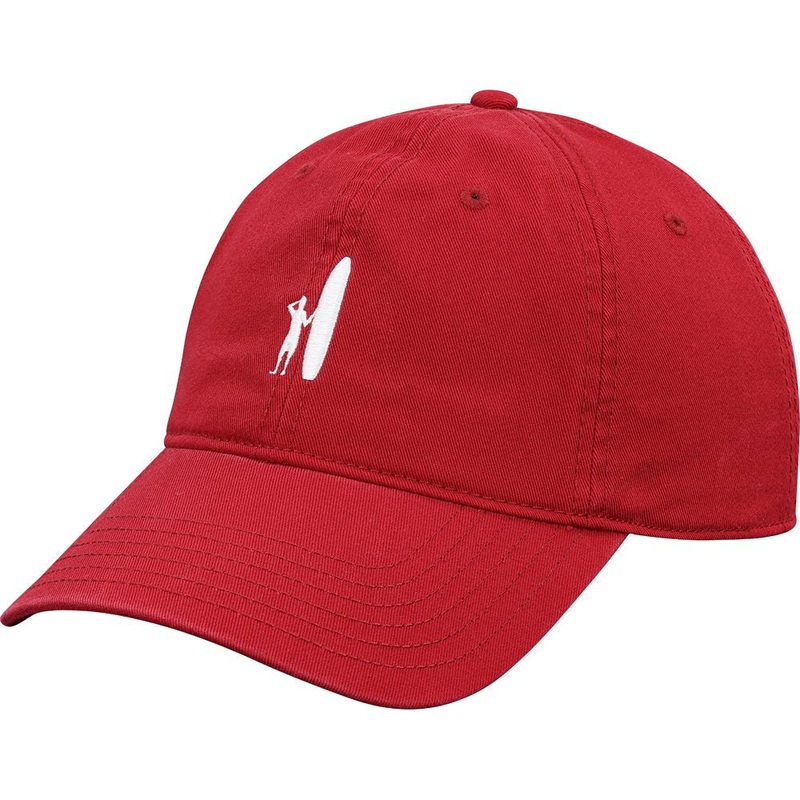 Topper 2 Hat|Malibu Red|White|One Size Fits Most