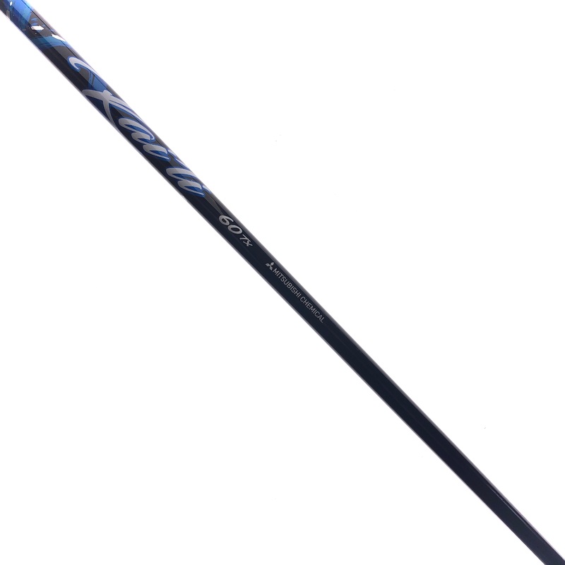 Used Mitsubishi Kai’li Blue 60 Flex Driver Shaft / TX Flex / Titleist Gen 2 Tip