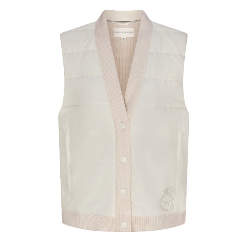 Women’s Hailee Vest|Pinky White|Black|X-Small|Small|Medium|Large