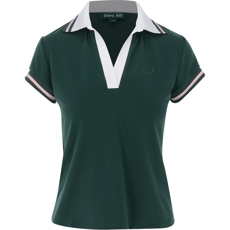 Women’s The Angie Golf Polo|Green|X-Small