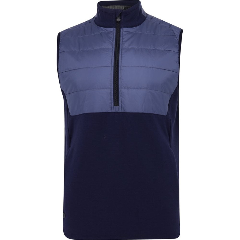 Gratiot Hybrid 1/4 Zip Vest|Maltese Blue|Small|Medium|Large|X-Large|XX-Large