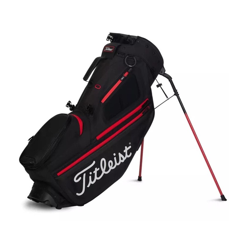 Hybrid 5 Stand Bag|Black/Black/Red