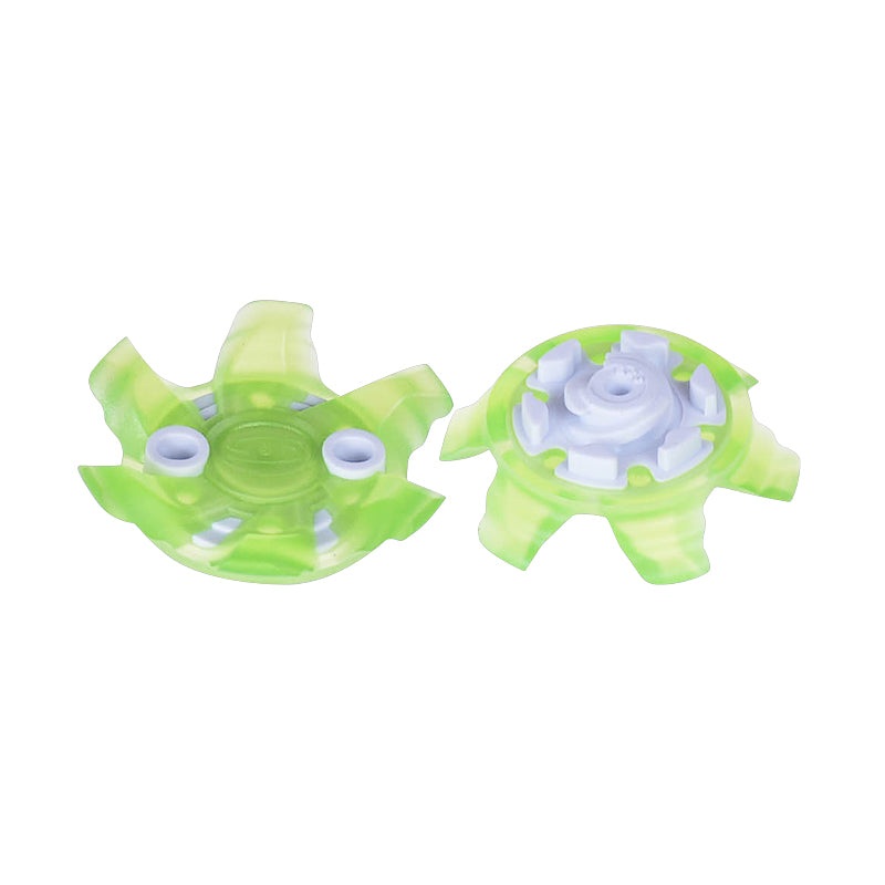 SOFTSPIKES PIVIX FT3 Transgrn/White Spikes (1 Piece)