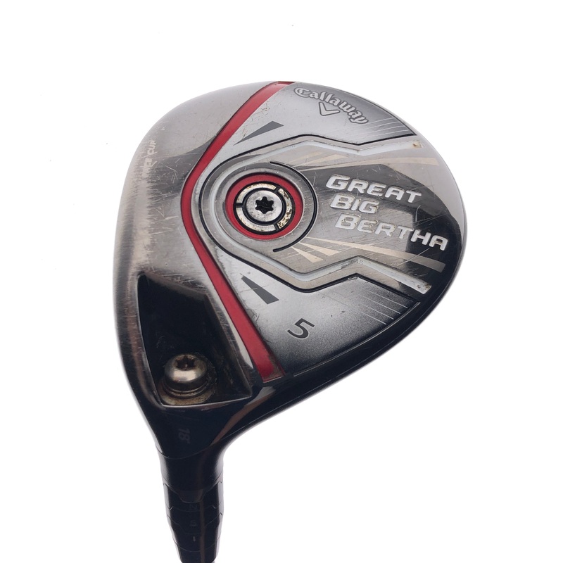 Used Callaway Great Big Bertha 2015 5 F’W / 18 Deg / Regular / Left-Handed