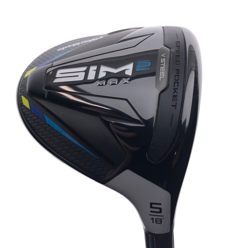 Used TaylorMade Sim2 Max 5 Fairway Wood / 18 Degrees / Ladies Flex