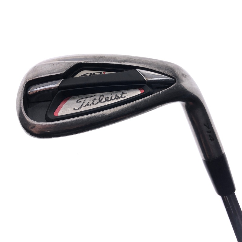 Used Titleist AP1 714 Gap Wedge Iron / 48. Degrees / Stiff Flex