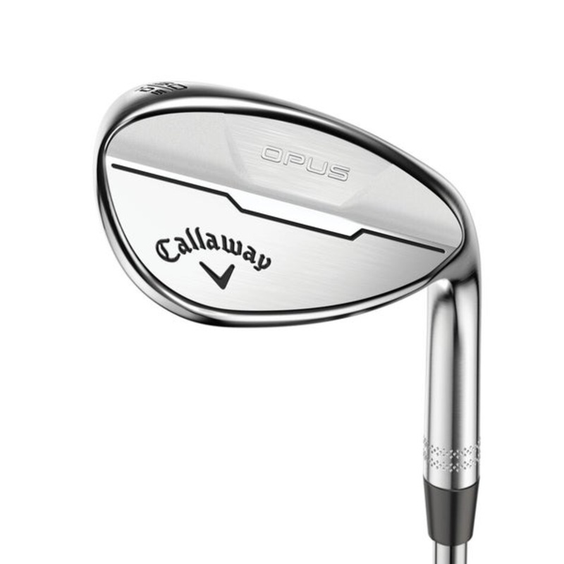 CALLAWAY OPUS CHROME SAND WEDGE 54-14 (BOUNCE) W GRIND GRAPHITE WEDGE FLEX STANDARD UST MAMIYA RE