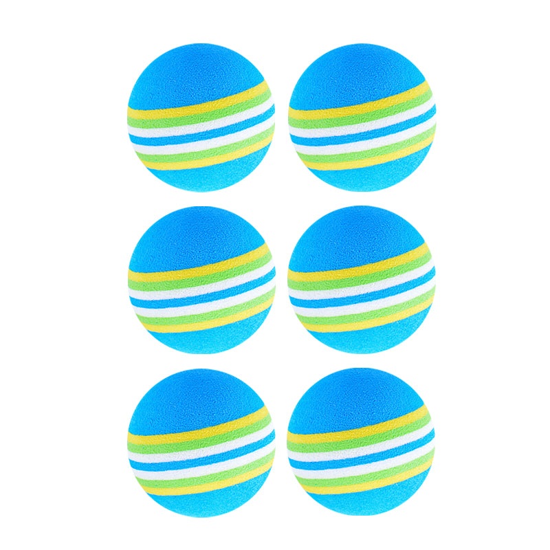 GENERAL ITEM Paragon Multi-Color Foam Ball – 6Pcs/Pack (Blue)