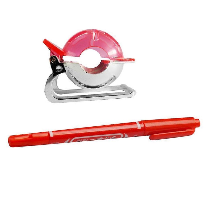Golf Ball Liner Marker Line Drawing Alignment Tool Pink