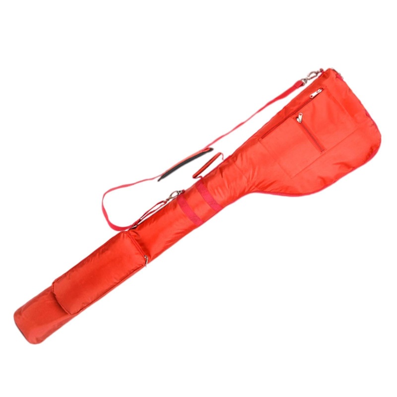Golf Carry Caddy Case Gun Bag Clubs Carry Travel Training Bag Lightweight Red