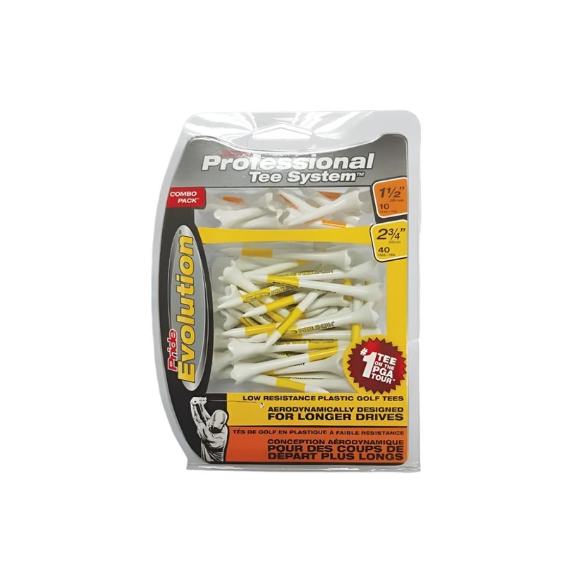 Pride Sports – Plastic Tee – Pts Evo Combo 2.34/1.12(50Pc)