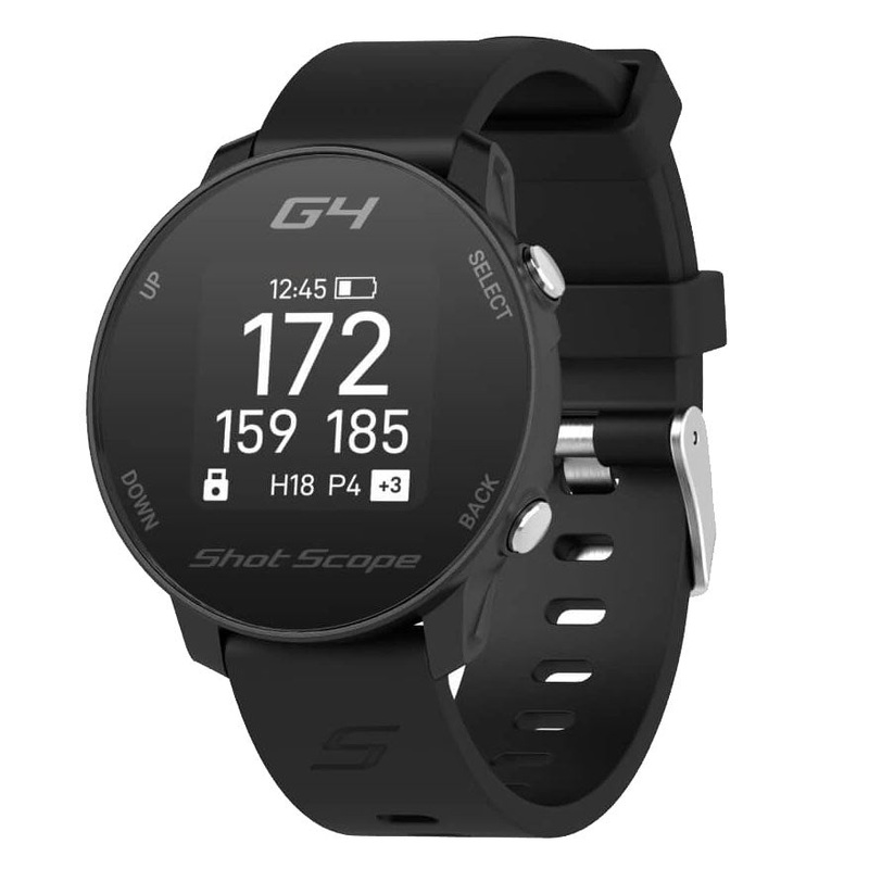 Shot Scope G4 GPS Watch|Black