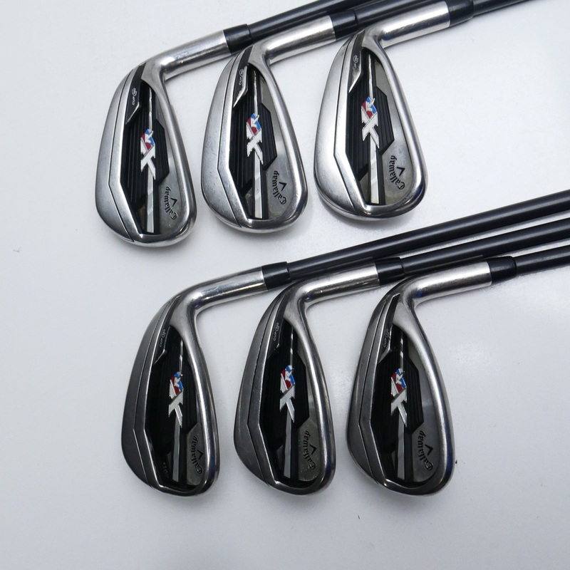 Used Callaway XR Iron Set / 5 – PW / Regular Flex