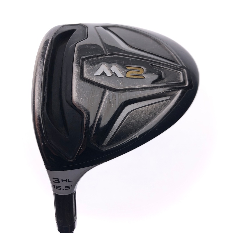 Used TaylorMade M2 2016 3  HL Fairway Wood / 16.5 Deg / Stiff Flex / Left-Handed