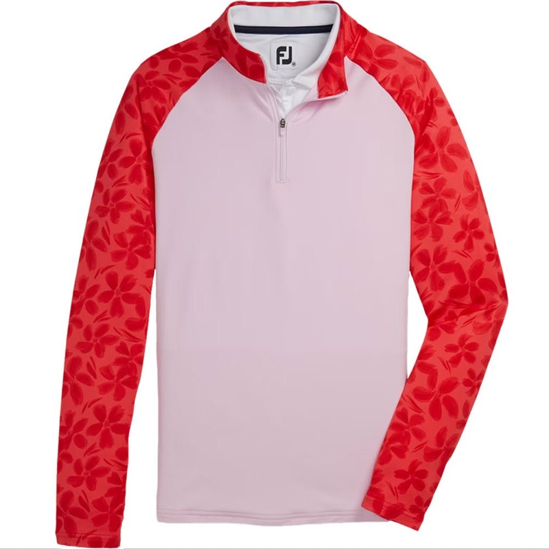 Women’s 1/4 Zip Midlayer|Pink/Red|White/Lavender|Black|X-Small|Small|Medium|Large|X-Large