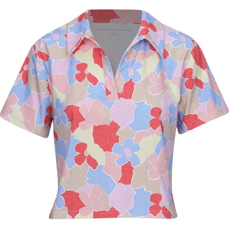 Women’s Deco District Polo|Lime Multi|X-Small|Small|Medium|Large