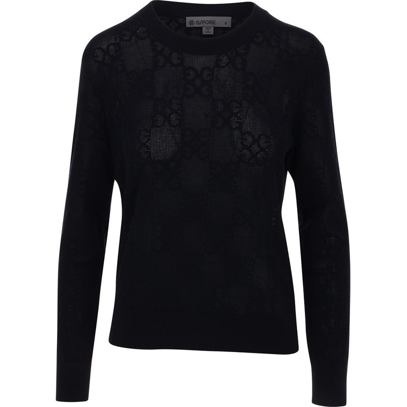 Women’s Pointelle Long Sleeve Sweater