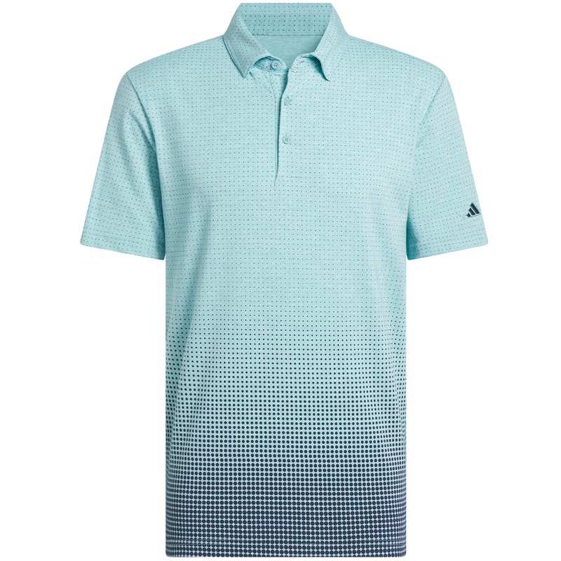 Go-To Rise Print Polo|Blue Dots Mint Ton|White|Small|Medium|Large|X-Large|XX-Large