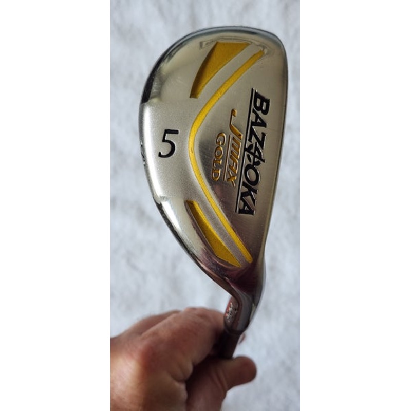 Men’s Tour Edge Bazooka Jmax Gold 5 Hybrid 27RH; Graphite Shaft