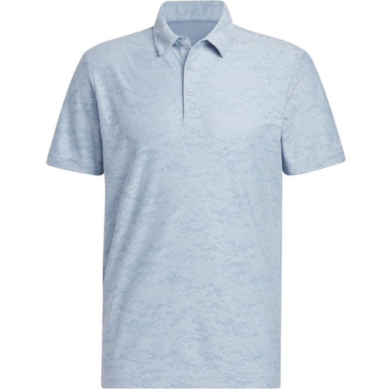 Textured Jacquard Polo|Wonder Blue|Small