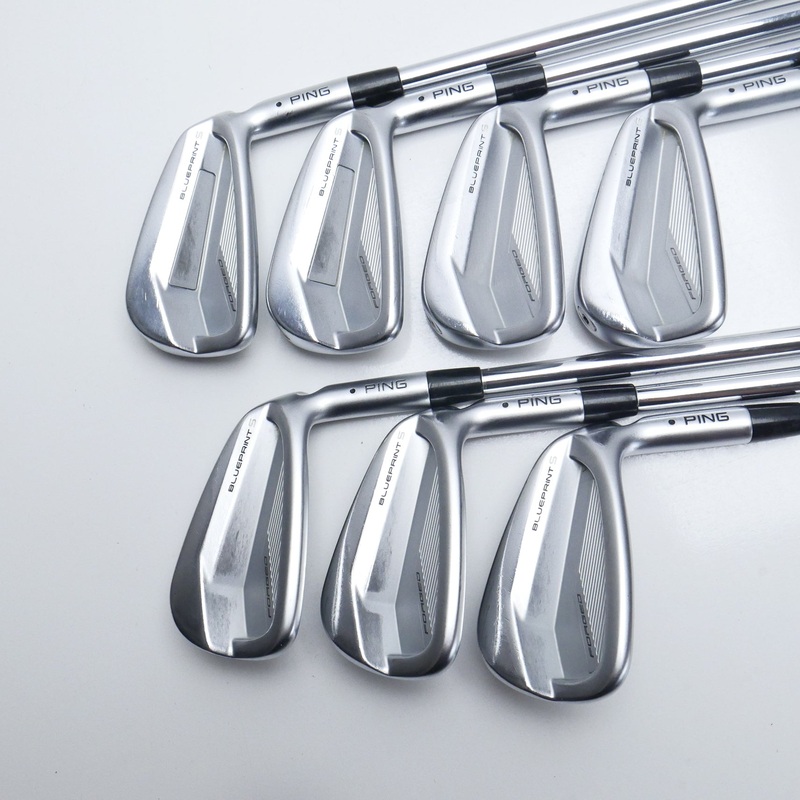 Used Ping Blueprint S Iron Set / 4 – PW / Stiff Flex