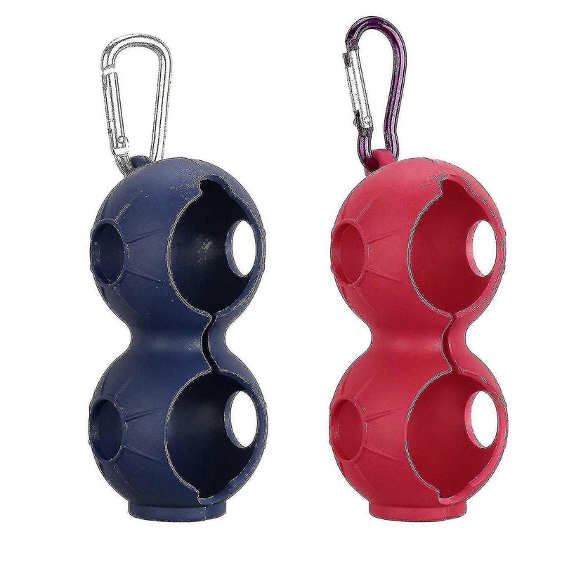 2pack Golf Ball Holder Portable Golf Ball Pouch Bag Holder Compatible With Men