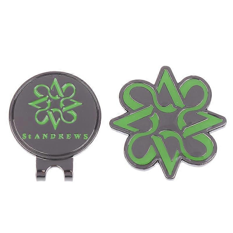 Men’s And Women’s Golf Ball Marker With Magnetic Golf Cap Hat Clip Durable Removable Ball Markers For Golfer Golf Ball