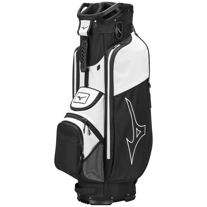 Mizuno LW-C Cart Bag (Black/White)