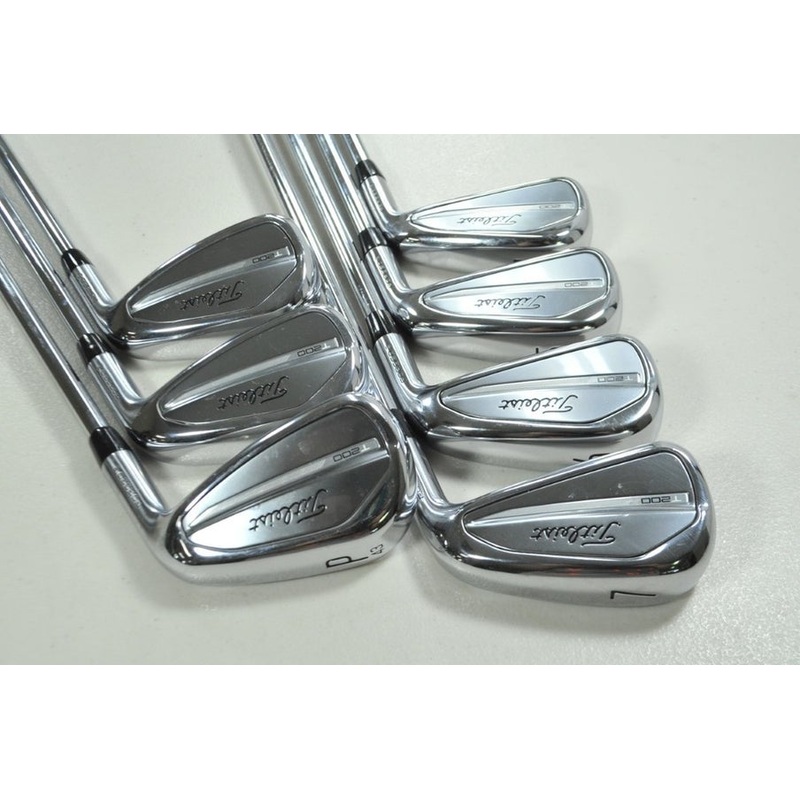 Titleist T200 2023 4-PW Iron Set Regular Flex Right AMT Black R300 Steel #199532
