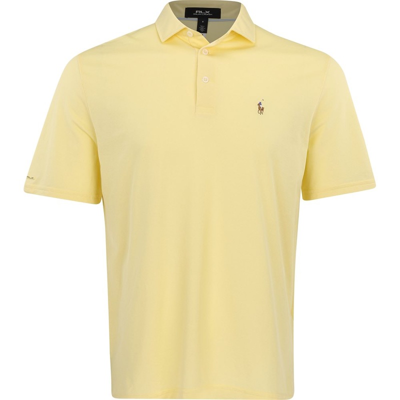 Tour Pique Knit Solid Polo|Wicket Yellow|Small|Medium|Large|X-Large|XX-Large