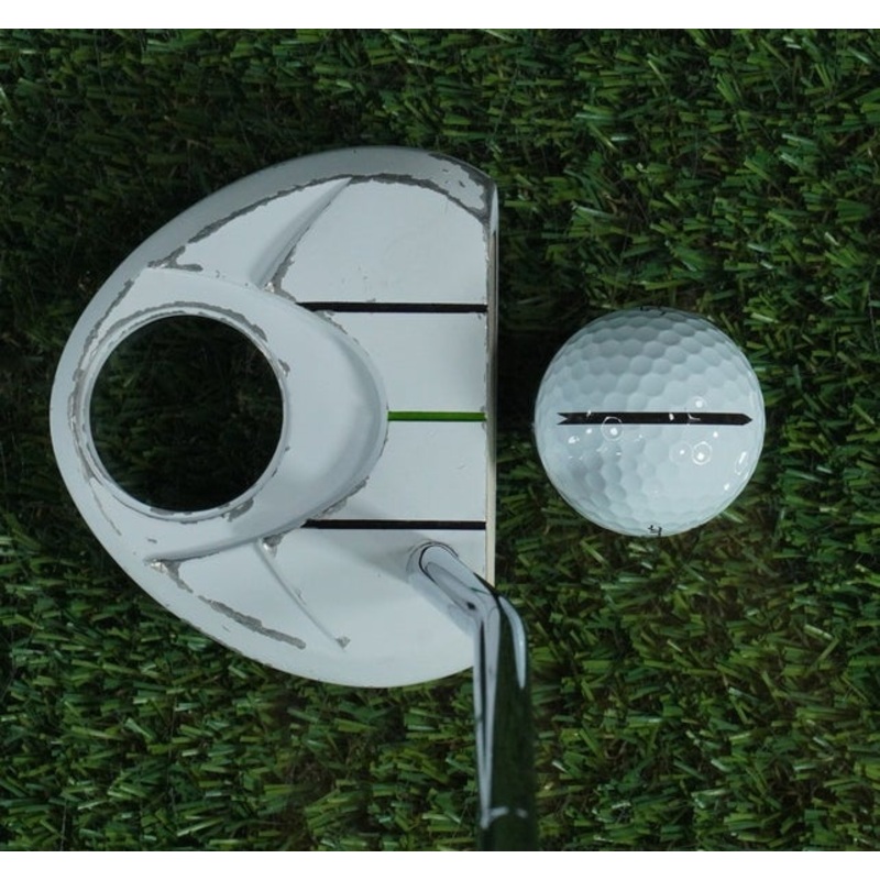 TOUR EDGE BACKDRAFT GT+ OS-10 MALLET PUTTER 35 STEEL SHAFT LH ~ L@@K!!