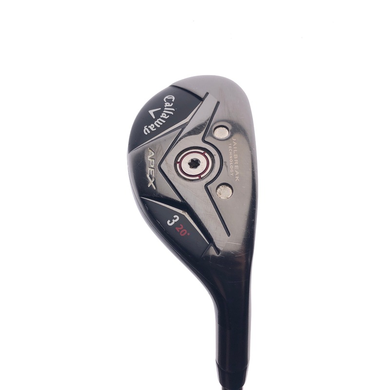 Used Callaway Apex 19 3 Hybrid / 20 Degrees / Regular Flex