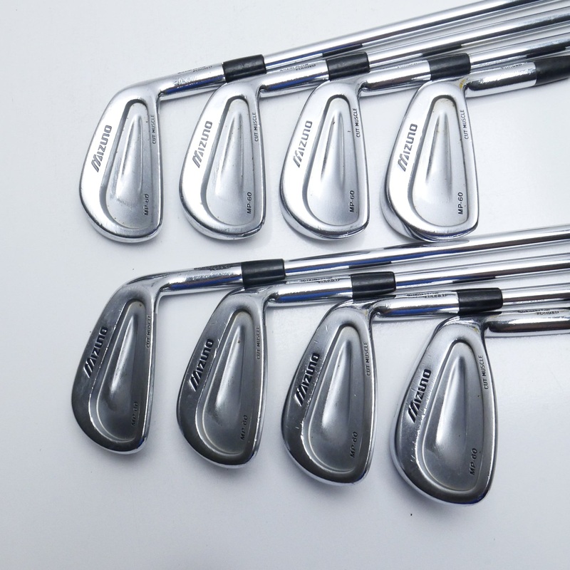 Used Mizuno MP-60 Iron Set / 3 – PW / Stiff Flex