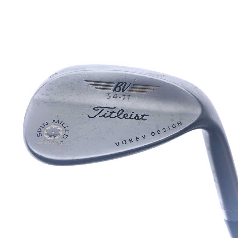 Used Titleist Vokey SM4 Chrome Sand Wedge / 54.0 Degrees / Stiff Flex