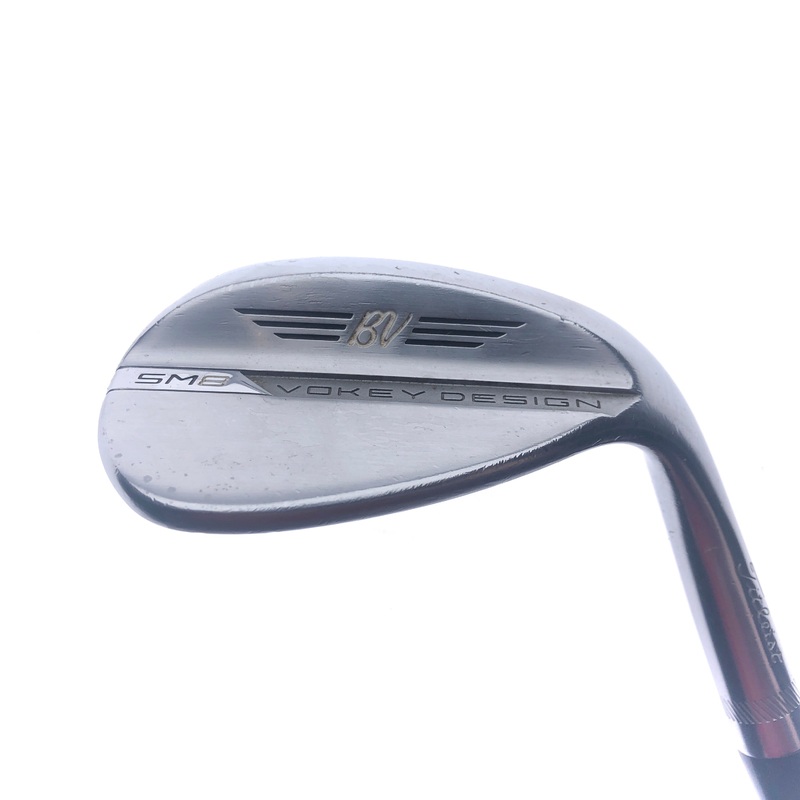Used Titleist Vokey SM8 Tour Chrome Lob Wedge / 60.0 Degrees / Wedge Flex