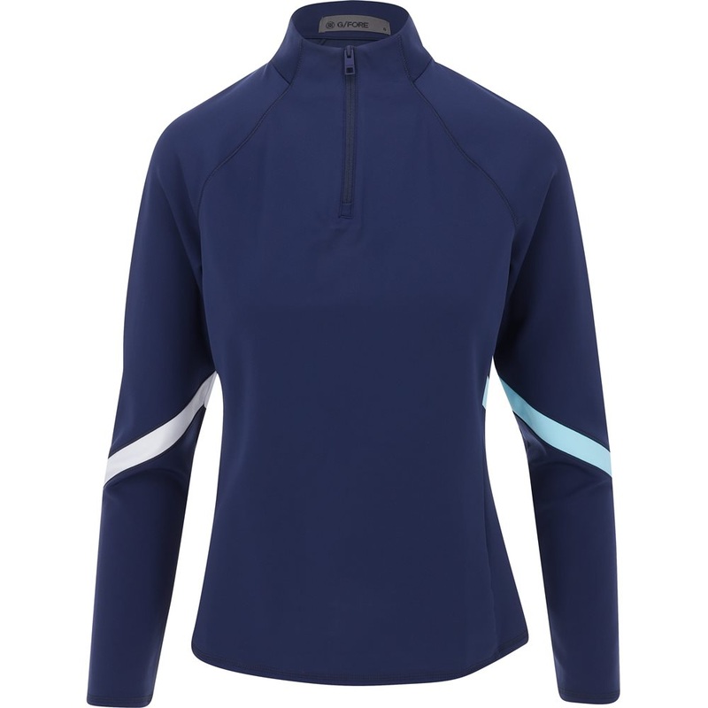 Women’s Double Knit Brushed Back Scuba 1/4 Zip Mid Layer