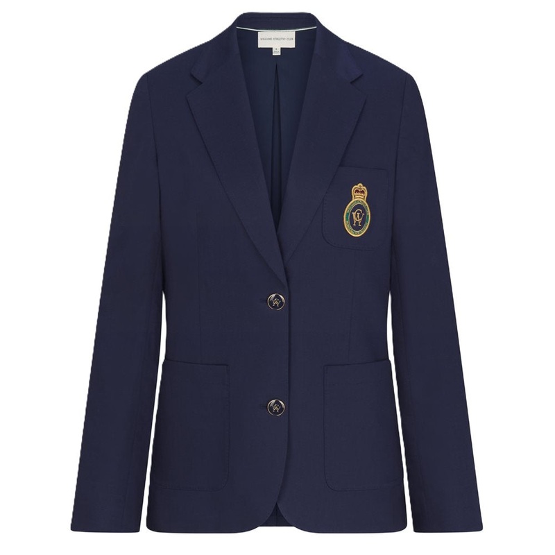 Women’s Jackie Blazer|Legacy Navy|Pinky White|X-Small|Small|Medium|Large