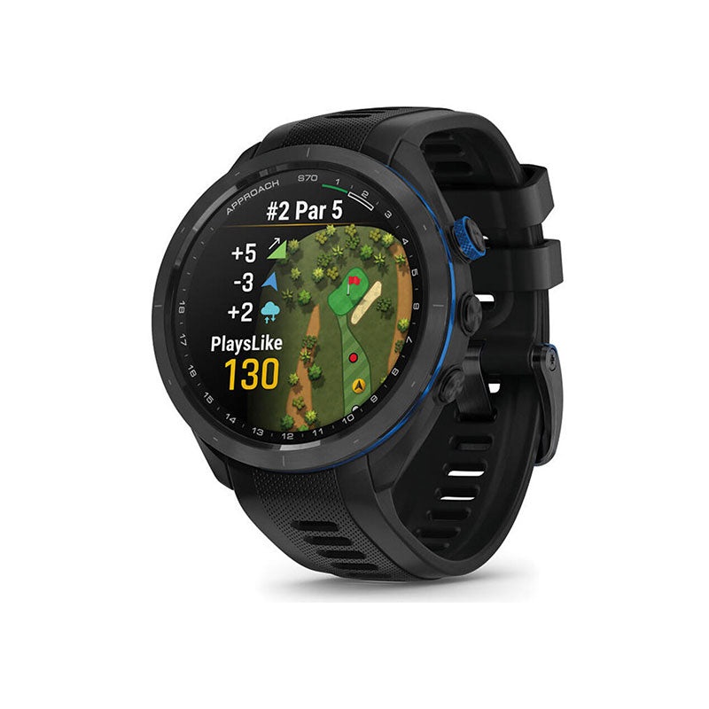 GARMIN Approach S70 x TaylorMade Smartwatch – 47mm (Black/Blue)