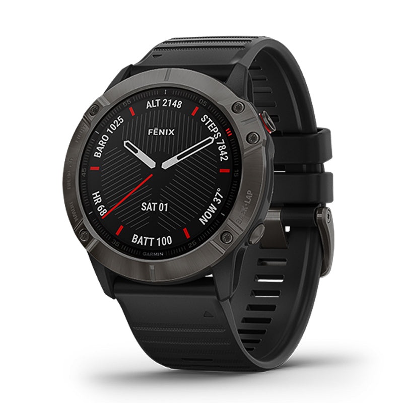 GARMIN Fenix 6X Sapphire Edition GPS Sport Watch (Grey)