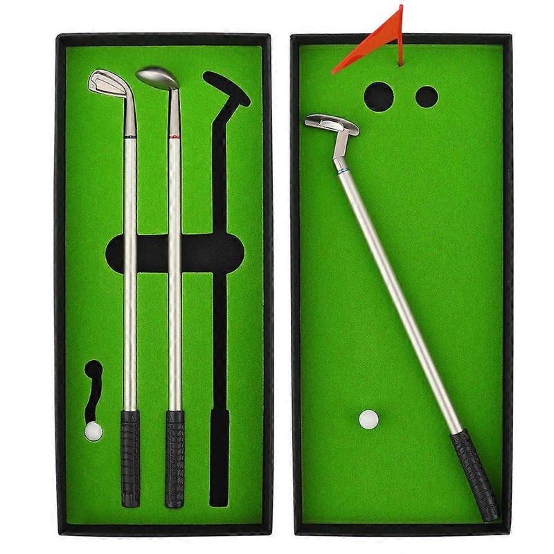 Golf Gifts Desktop Golf Club Pen Golf Gift Pen Set Mini Golf Course