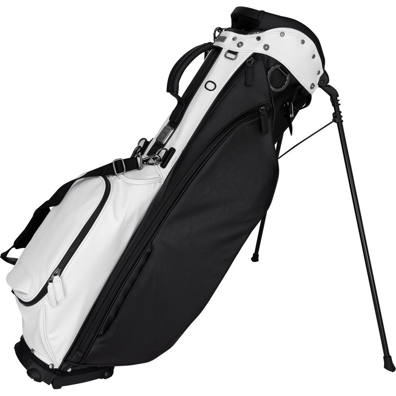 LINKSLEGEND Members Stand Bag|White/Black|White Navy|Burgundy|Charcoal|Cool White