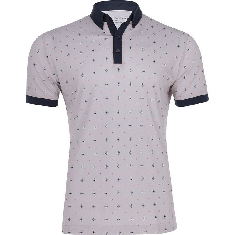 Marlow Breathable Polo|Cool Gray|White|Medium|Large|X-Large|XX-Large