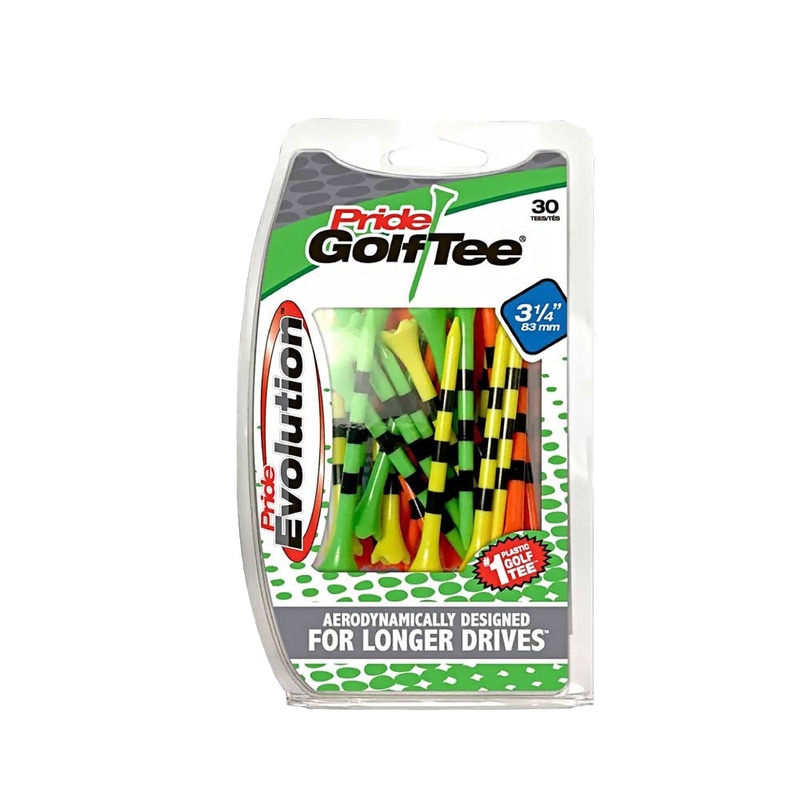 Pride Sports – Plastic Tee – Evolution Stripped 3.14 (30Pc)