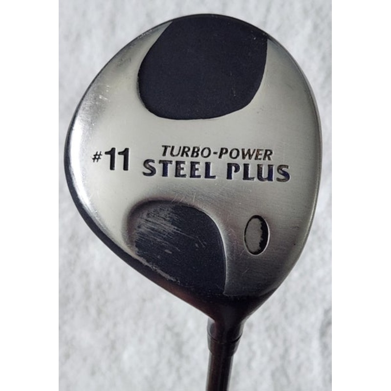 Turbo Power Steel Plus #11 Fairway Wood RH; Graphite Shaft