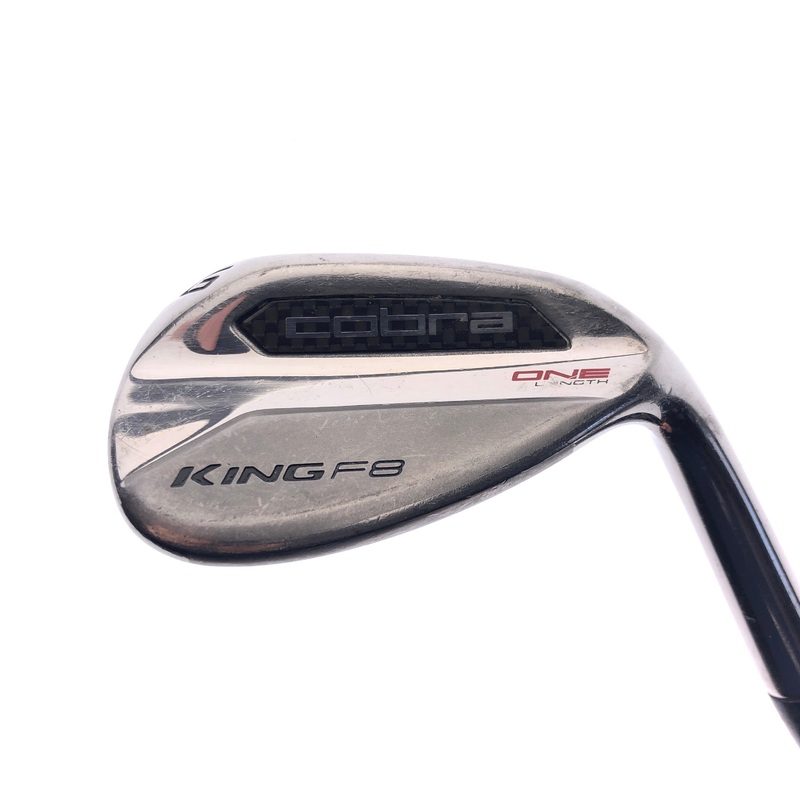 Used Cobra King F8 One Length Gap Wedge Iron / 49.0 Degrees / Regular Flex