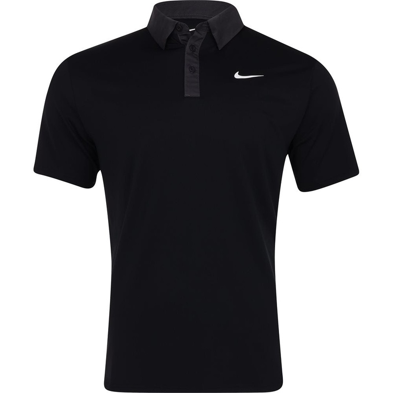 Dri-FIT Tour Contrast Polo|Black/Anthracite/White|Diffused Blue/Mink Brown/White|Mink Brown/Pale Ivory/Pale Ivory|Small|Medium|Large|X-Large|XX-Large|XXX-Large