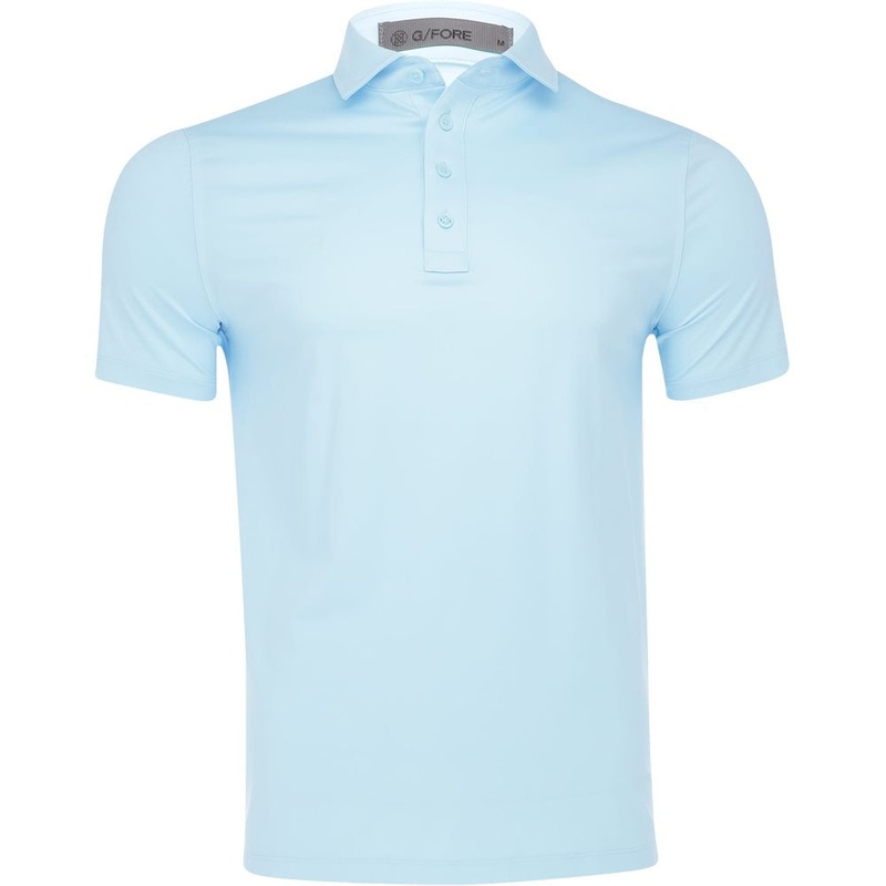 Melange Ice Nylon Polo|Powder Melange|Small|Medium|Large|X-Large|XX-Large