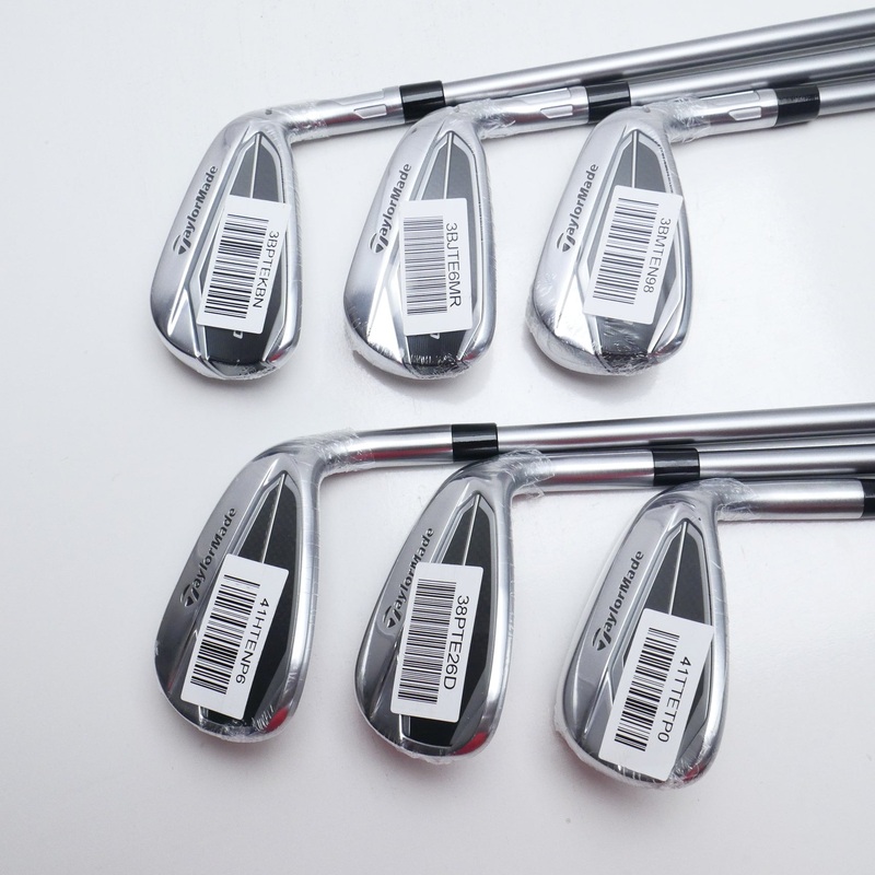 NEW TaylorMade Qi Iron Set / 6 – PW + AW / Stiff Flex